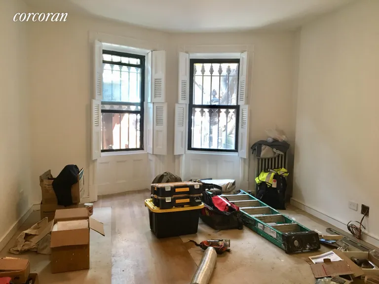 New York City Real Estate | View 34 Saint Johns Place, 1 | Large Bedroom with Noise Reduction Windows | View 9