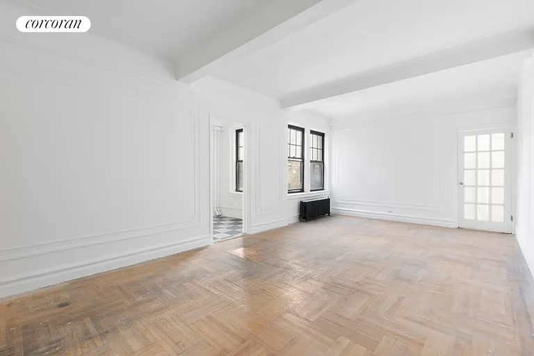 New York City Real Estate | View 141 East 3rd Street, 12D | Oversized Living Room
flrs have been redone!! | View 3