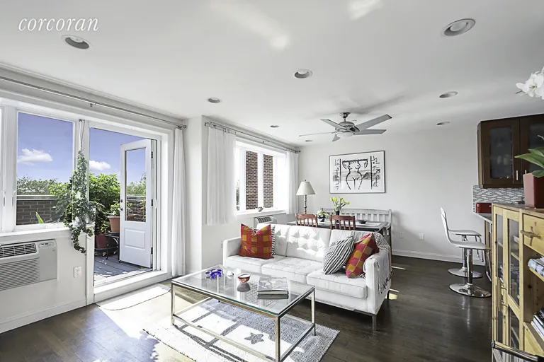 New York City Real Estate | View 1138 Ocean Avenue, 8A | Access to your own spacious terrace | View 2
