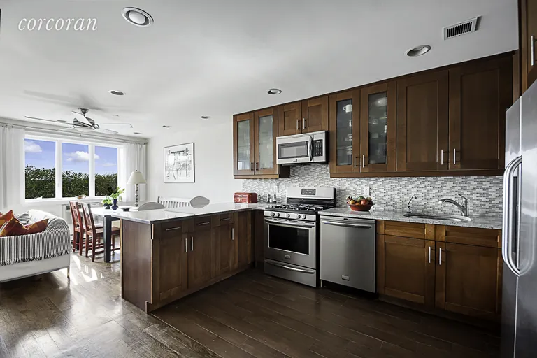 New York City Real Estate | View 1138 Ocean Avenue, 8A | Open Concept kitchen | View 4