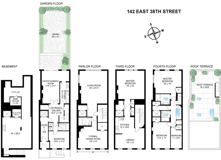 142 East 38th Street | floorplan | View 12