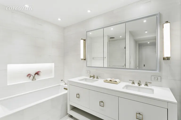 New York City Real Estate | View 210 West 77th Street, 17 | Master Bath | View 5