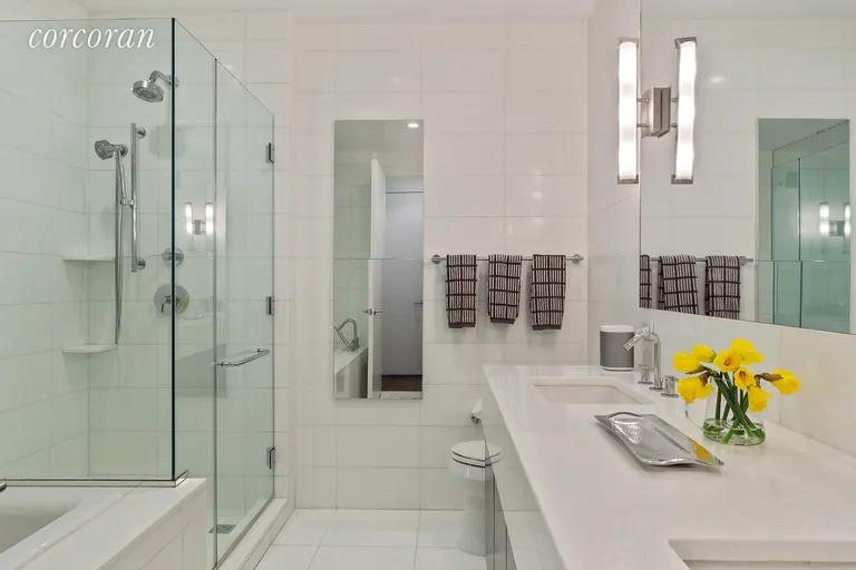 New York City Real Estate | View 4 West 21st Street, 10B | Master Bathroom | View 6