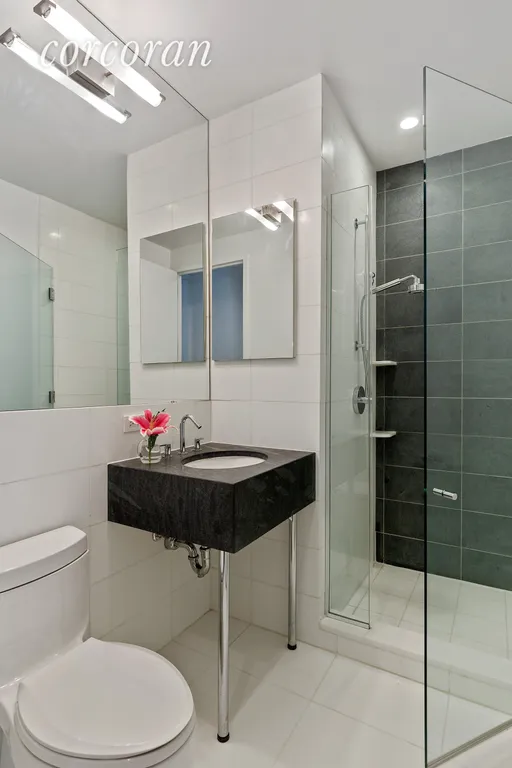 New York City Real Estate | View 4 West 21st Street, 10B | Guest Bathroom | View 7