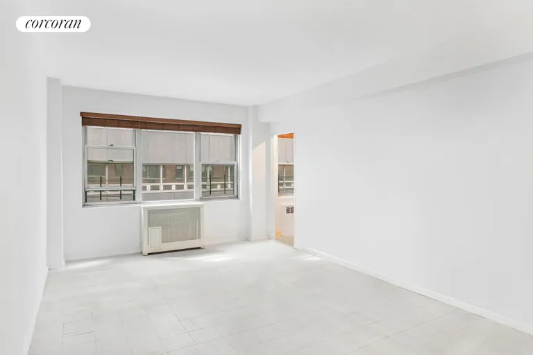 New York City Real Estate | View 310 East 49th Street, 5B | Living area | View 2