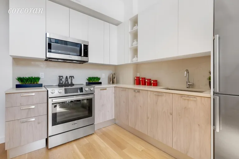 New York City Real Estate | View 511 Herkimer Street, 3B | Scavolini Kitchen w/ Full Bosch Appliances | View 3