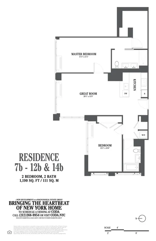 385 First Avenue, 9B | floorplan | View 6