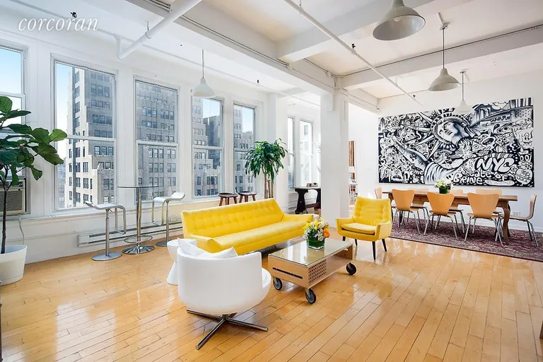 New York City Real Estate | View 208 West 30th Street, 1002 | 3 Beds, 2 Baths | View 1
