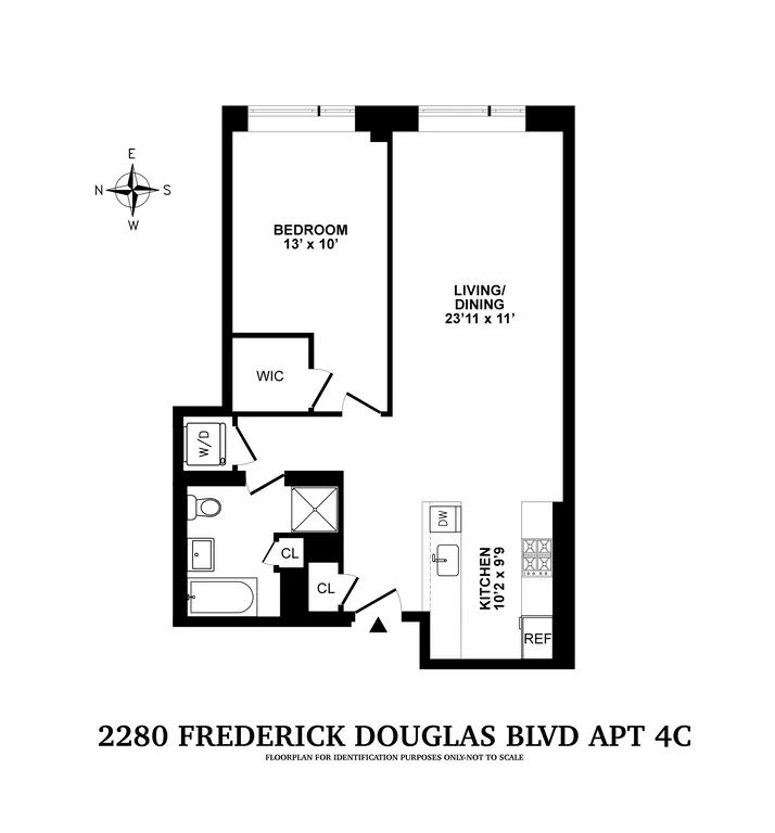 2280 Frederick Douglass Blvd, 4c | floorplan | View 5