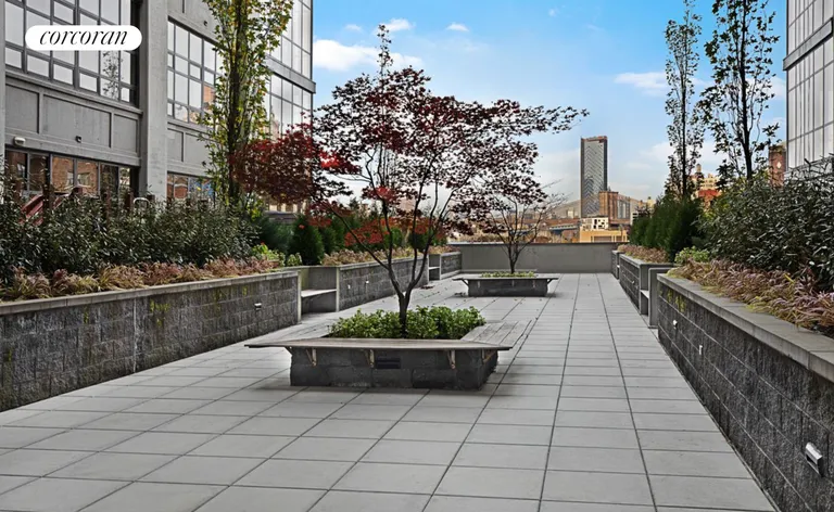 New York City Real Estate | View 360 Furman Street, 821 | Common outdoor space | View 11
