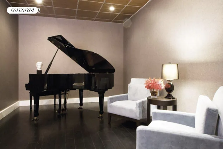 New York City Real Estate | View 360 Furman Street, 821 | Music room | View 10