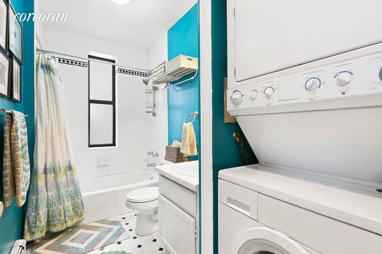 New York City Real Estate | View 1405 8th Avenue, 3C | Bathroom/Laundry | View 7