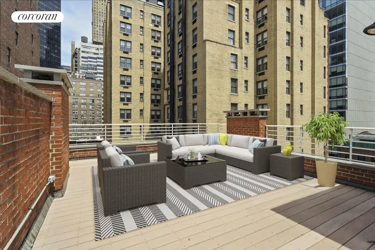 New York City Real Estate | View 121 East 38th Street | Huge rooftop terrace  | View 14
