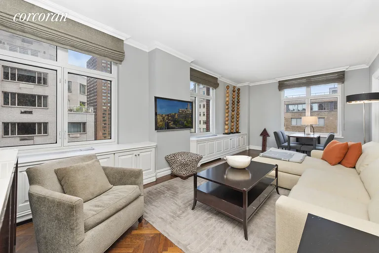 New York City Real Estate | View 188 East 70th Street, 14D | 2 Beds, 1 Bath | View 1