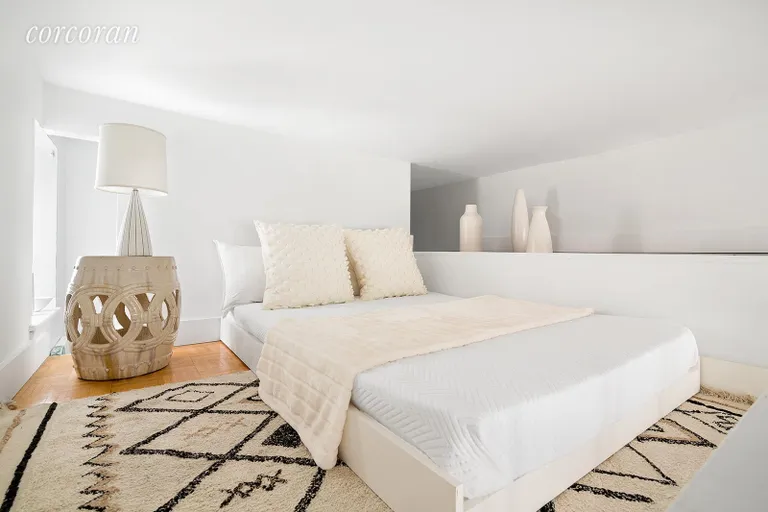 New York City Real Estate | View 43 East 10th Street, 5H | Sleeping Loft 7' x 7', ceiling height 52" | View 3