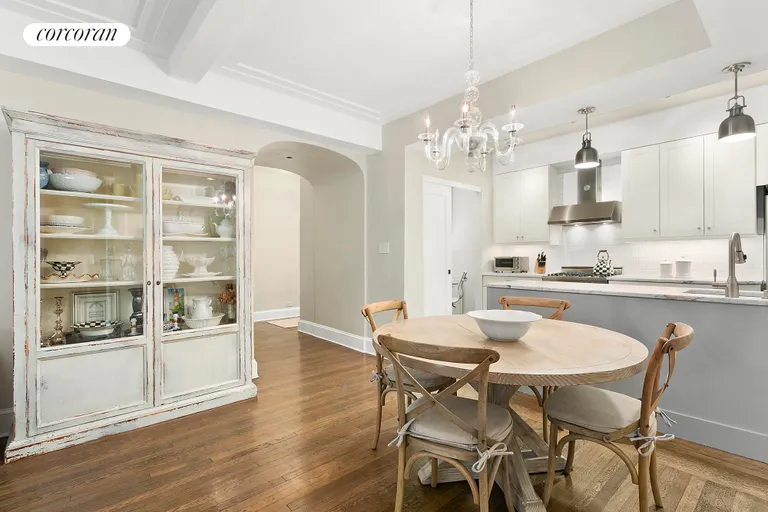 New York City Real Estate | View 229 East 79th Street, 5F | Dining Area Open to Kitchen | View 2