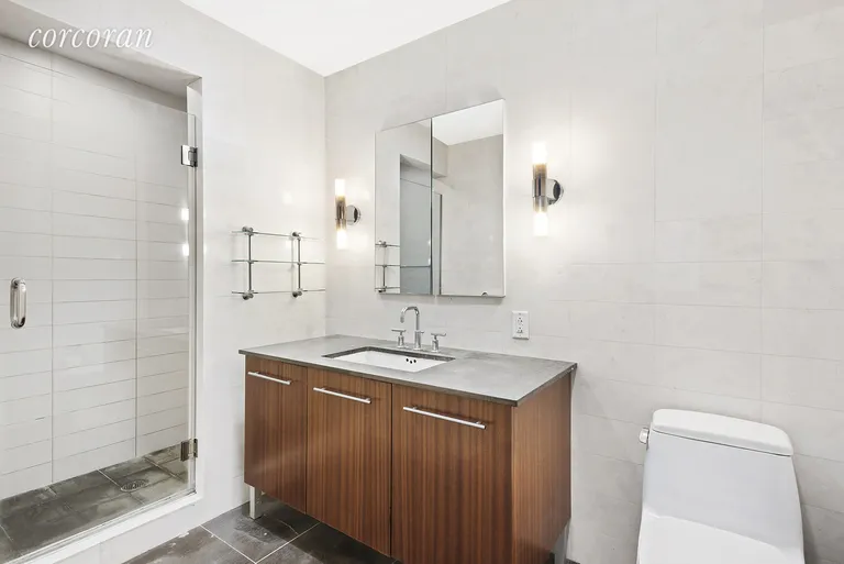 New York City Real Estate | View 517 West 46th Street, 202 | Master bath | View 6