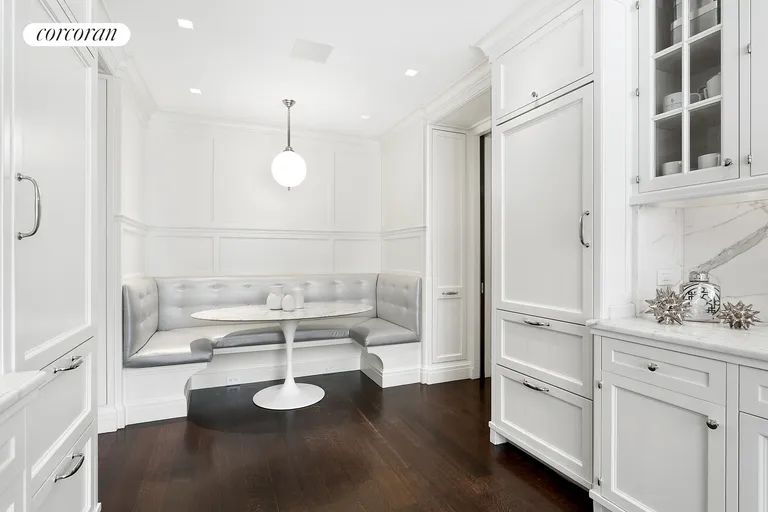 New York City Real Estate | View 1045 Park Avenue, 7AB | Dining Banquette | View 6