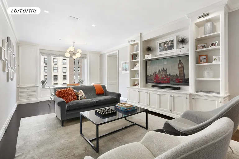 New York City Real Estate | View 1045 Park Avenue, 7AB | Media Room | View 7