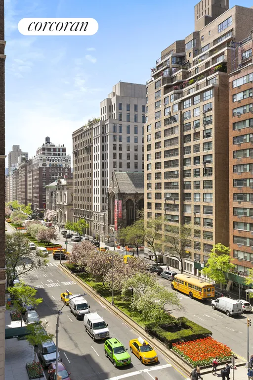 New York City Real Estate | View 1045 Park Avenue, 7AB | Southern View Down Park Avenue | View 12