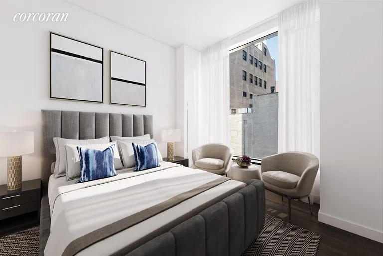 New York City Real Estate | View 11 Hoyt Street, 5D | Bedroom | View 10