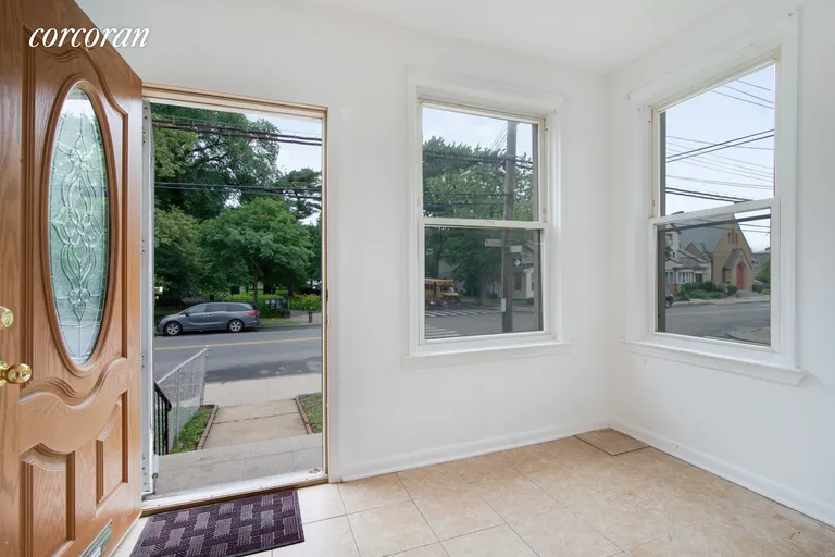 New York City Real Estate | View 3824 Avenue J | Overlooking Amersfort Park from Front Door | View 3