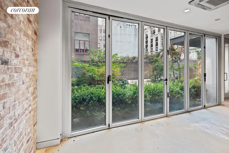 New York City Real Estate | View 800B Fifth Avenue, GF | Main Floor Garden View | View 4