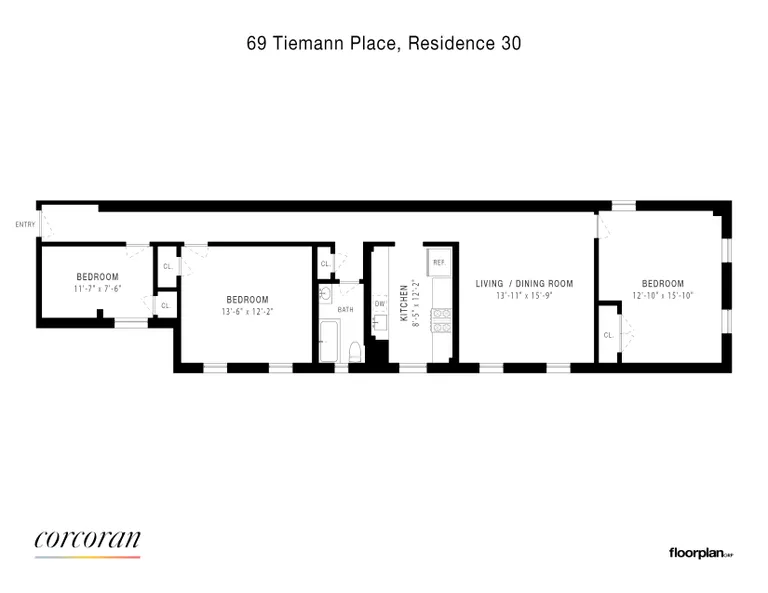 69 Tiemann Place, 30 | floorplan | View 10
