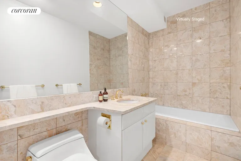 New York City Real Estate | View 44 Butler Place, 19G | En Suite Master Bathroom | View 6