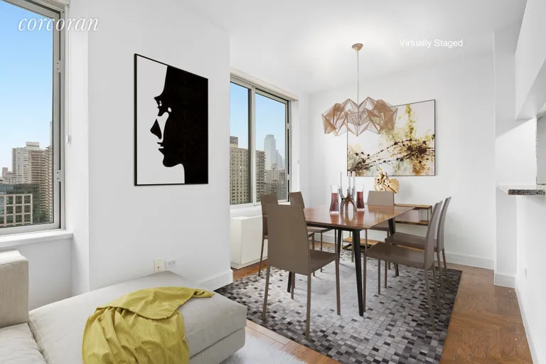 New York City Real Estate | View 44 Butler Place, 19G | Dining Area | View 2