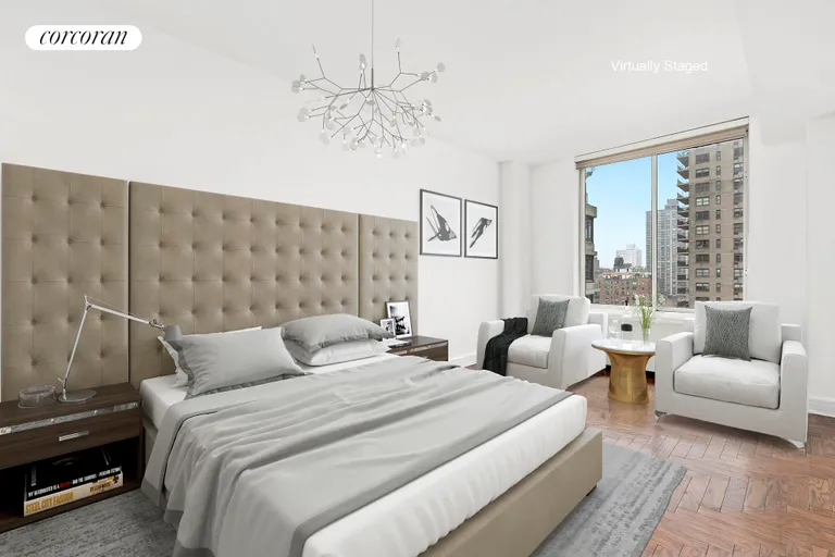 New York City Real Estate | View 44 Butler Place, 19G | King Master Bedroom | View 3