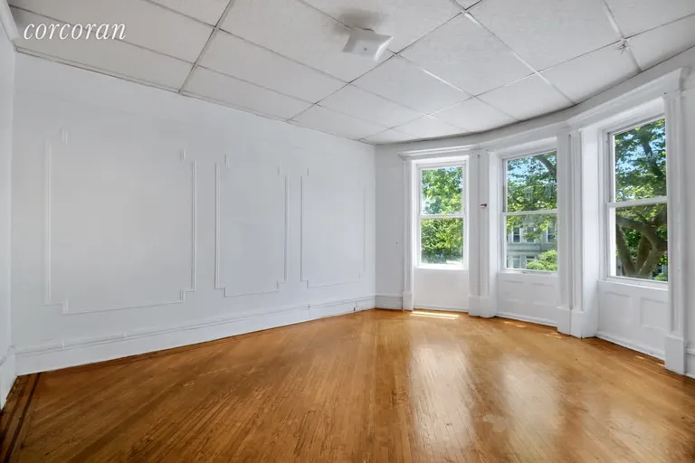 New York City Real Estate | View 205 Lefferts Avenue | South-facing massive bedroom | View 3