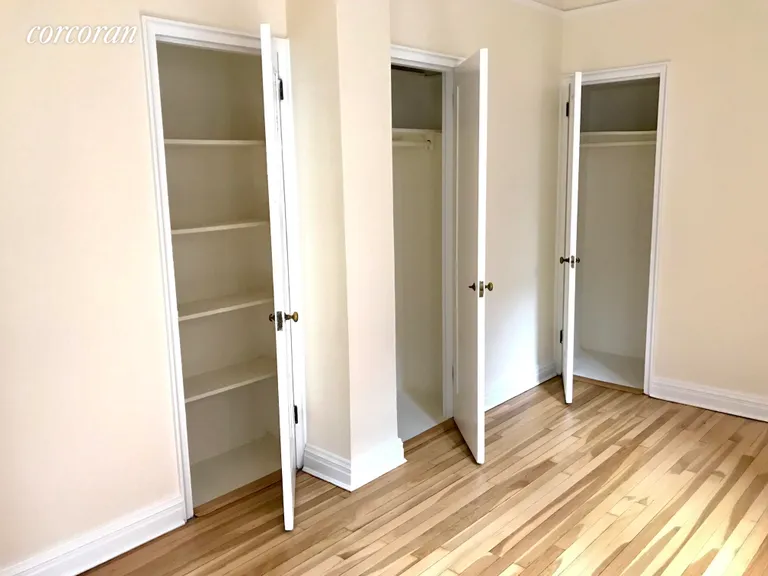New York City Real Estate | View 101 West 80th Street, 3B | Master BR closets | View 3