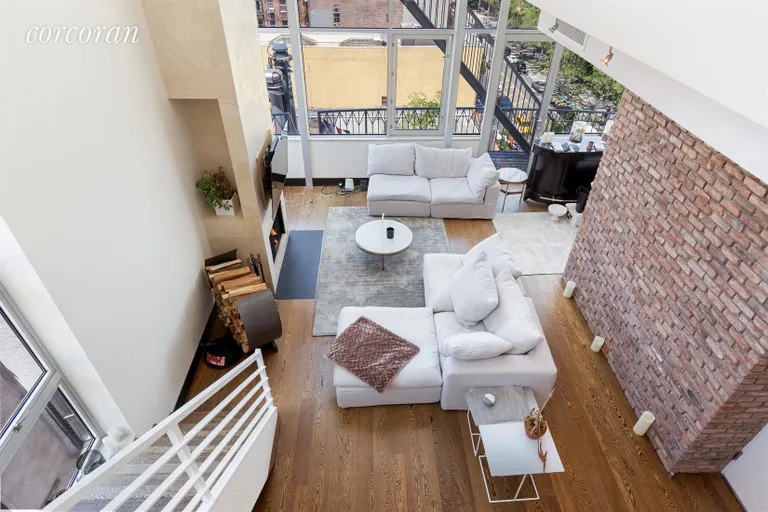 New York City Real Estate | View 15 Rivington Street, PH | Living Room | View 2