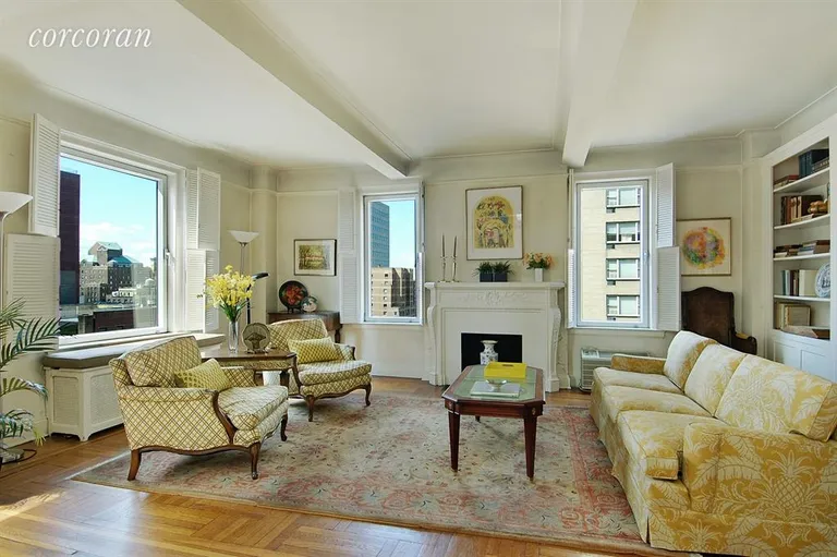 New York City Real Estate | View 1235 Park Avenue, 9B | Living Room | View 3
