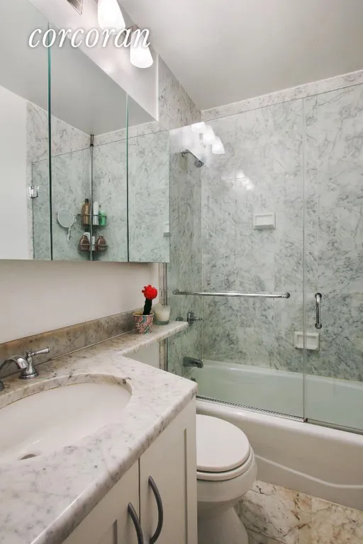 New York City Real Estate | View 45 East 25th Street, 17C | MARBLE BATHROOM WITH GLASS FINISHES! | View 5