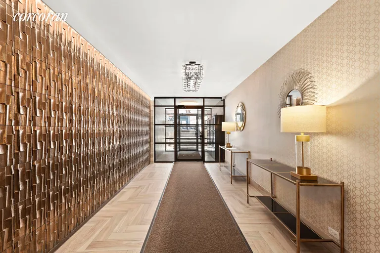 New York City Real Estate | View 317 West 54th Street, 4B | Recently renovated lobby | View 7