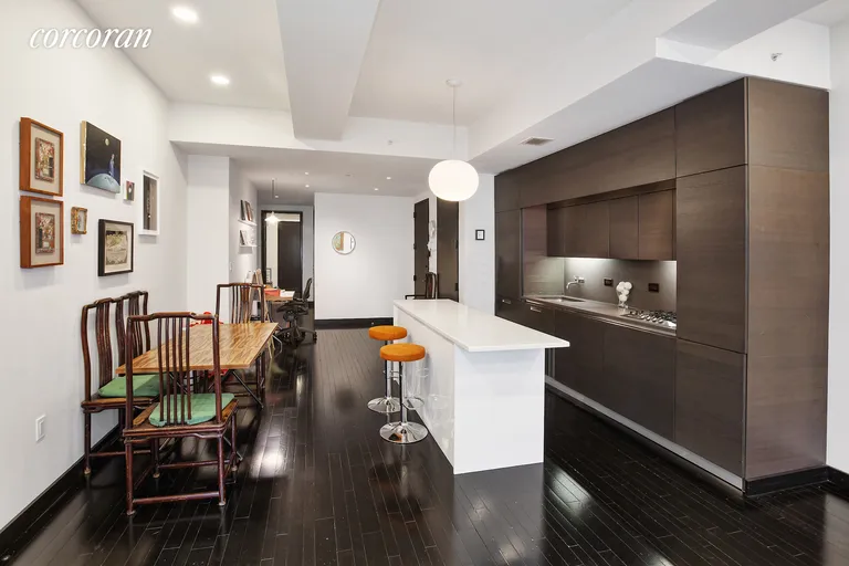New York City Real Estate | View 20 Pine Street, 1104 | Kitchen & Dining Area | View 2