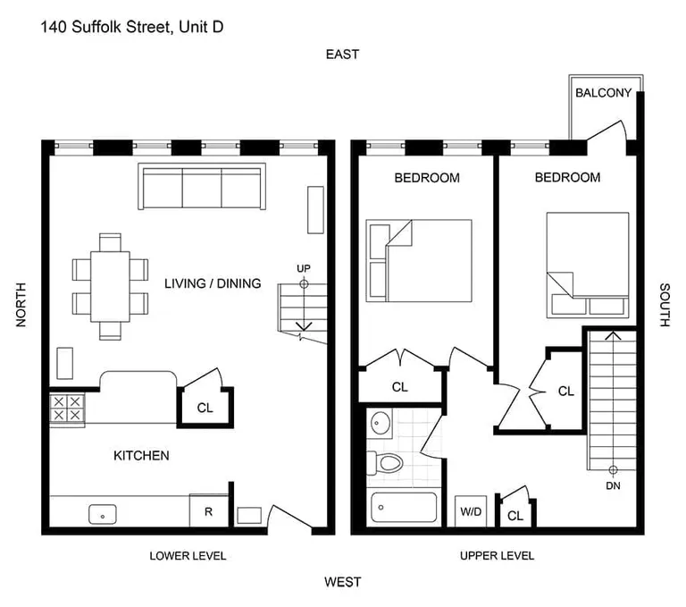 140 Suffolk Street, D | floorplan | View 7