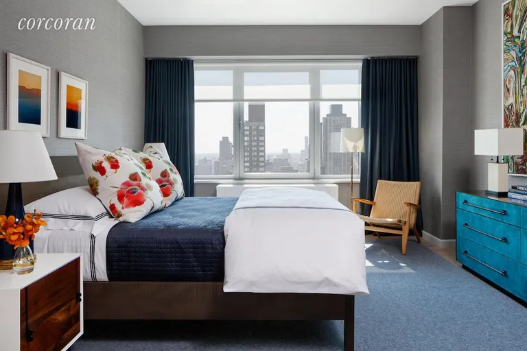 New York City Real Estate | View 200 East 62nd Street, 27D | Master Bedroom | View 3