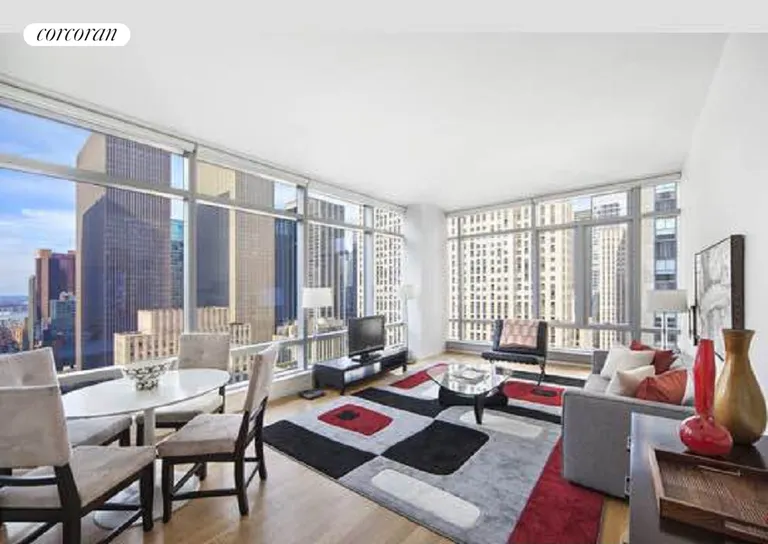 New York City Real Estate | View 18 West 48th Street, 28A | 2 Beds, 2 Baths | View 1