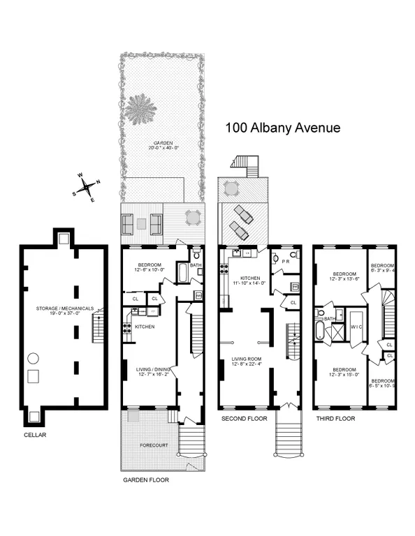 100 Albany Avenue | floorplan | View 10