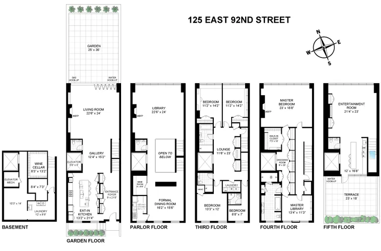 125 East 92nd Street | floorplan | View 22