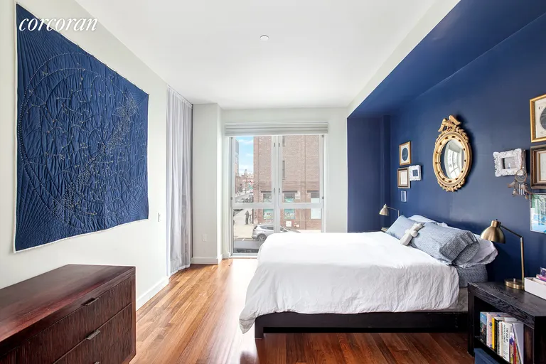 New York City Real Estate | View 125 North 10th Street, S2I | Master bedroom with walk-in closet &  ensuite bath | View 5