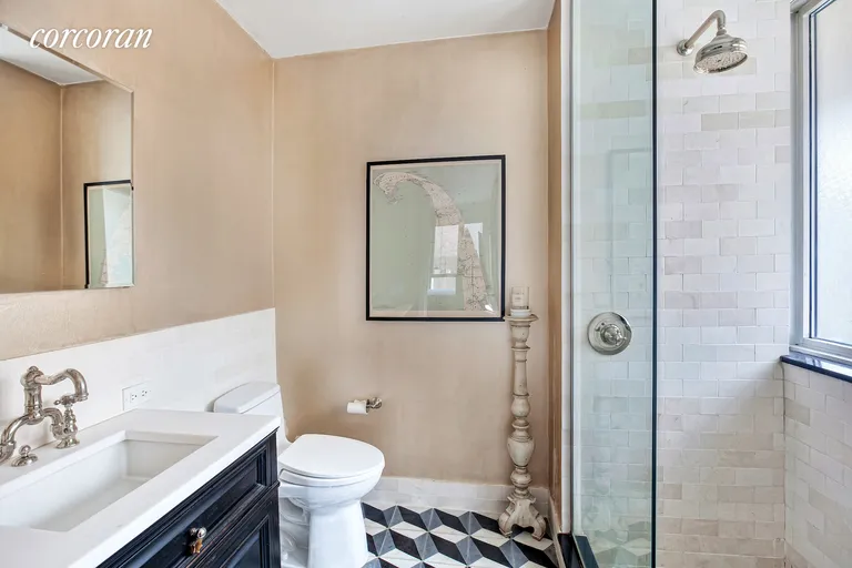New York City Real Estate | View 125 North 10th Street, S2I | Fully renovated windowed master bathroom  | View 4