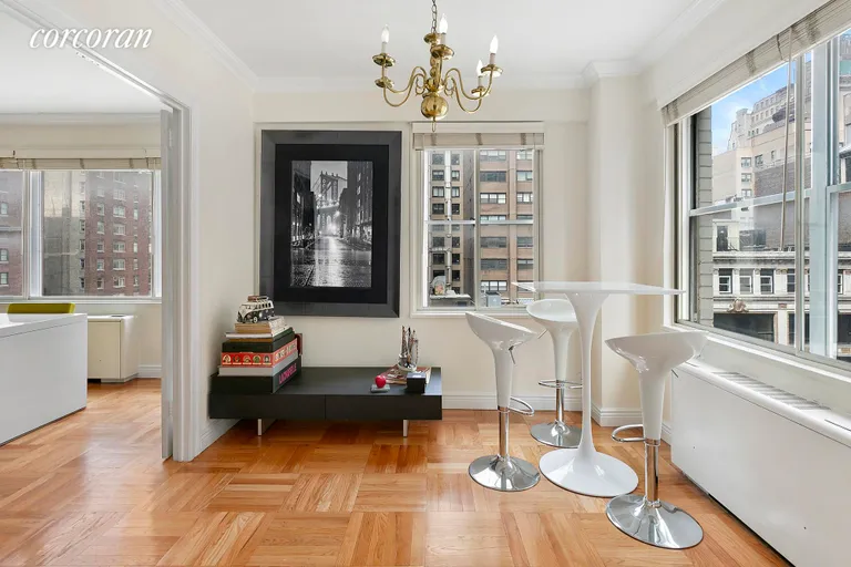 New York City Real Estate | View 60 West 57th Street, 9D | Breakfast Nook | View 3