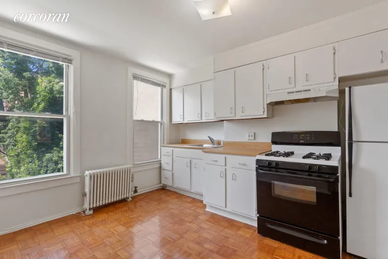 New York City Real Estate | View 200 11th Street | Kitchen in the Rental Unit | View 8