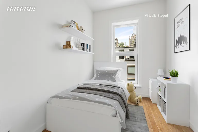 New York City Real Estate | View 25 West 94th Street, 2 | Bedroom 3 virtually staged | View 12