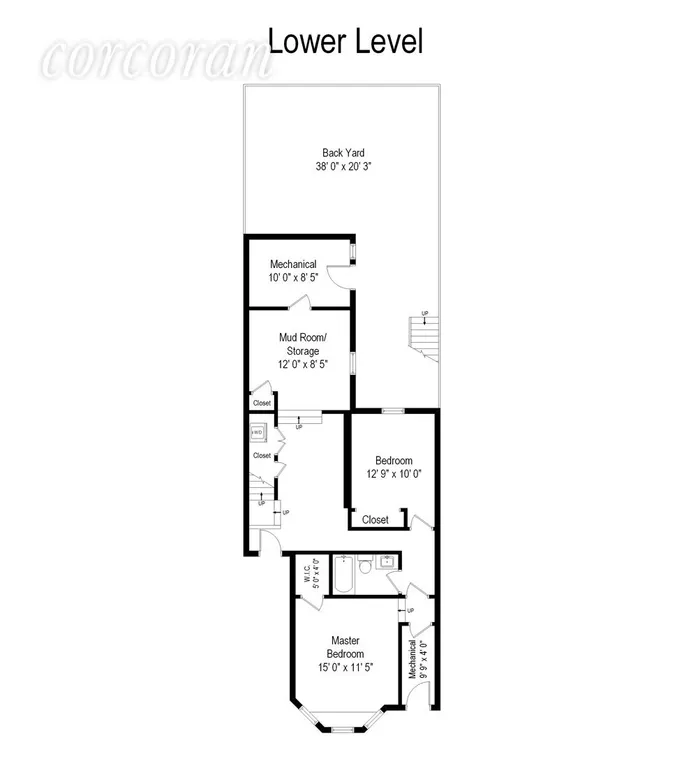 New York City Real Estate | View 130 88th Street, 1 | Floor Plan | View 7