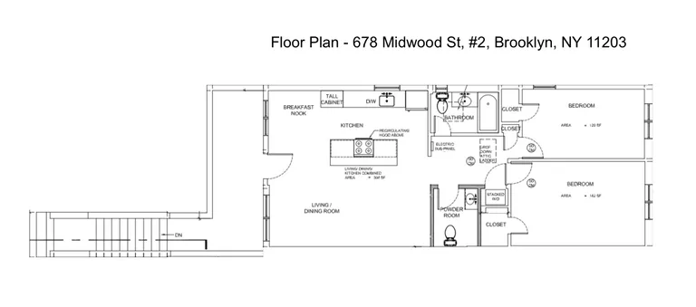 678 Midwood Street, 2 | floorplan | View 3